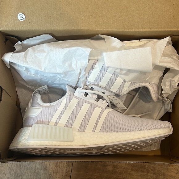 NWT Adidas NMD WHITE - Picture 4 of 5